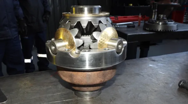 parts machinery operating